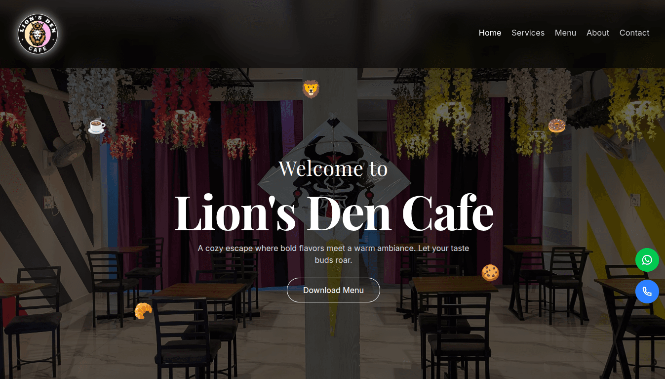 Lion's Den Cafe preview